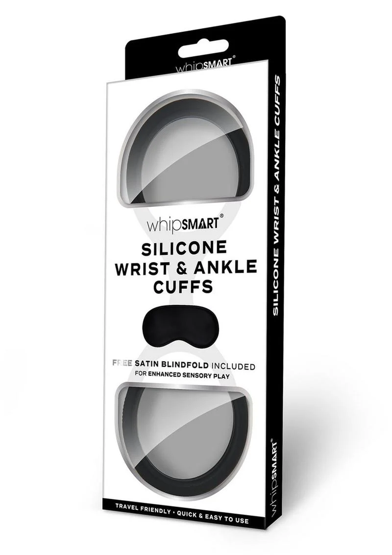 WhipSmart Quickie Cuffs with Eye Mask - Image 2