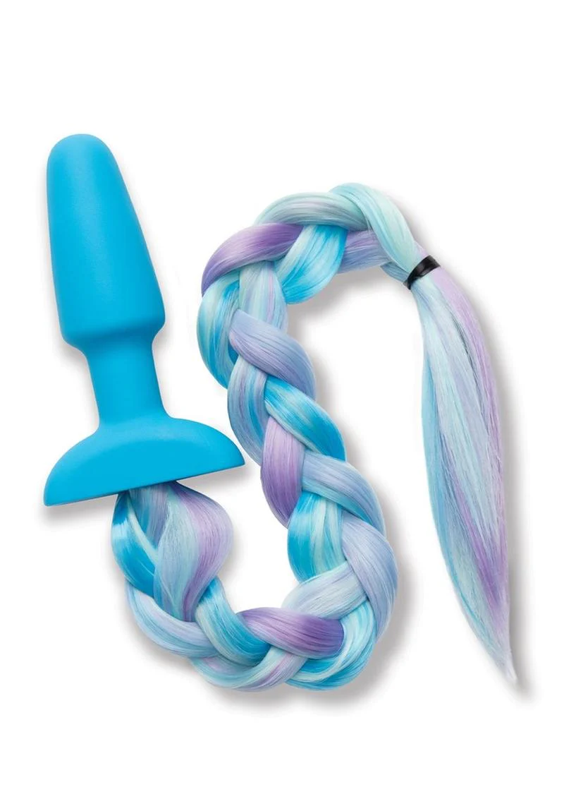 WhipSmart Silicone Plug 3.75in with Unicorn Tail - Image 2