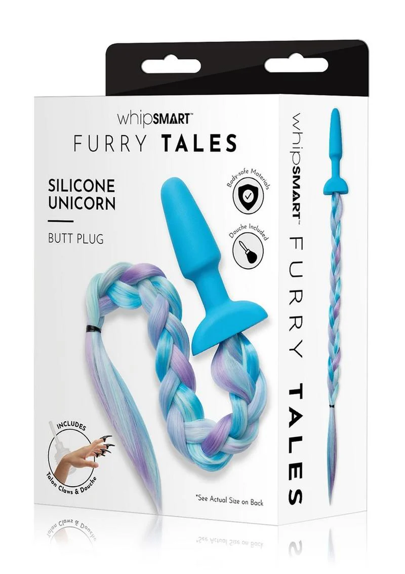 WhipSmart Silicone Plug 3.75in with Unicorn Tail - Image 6