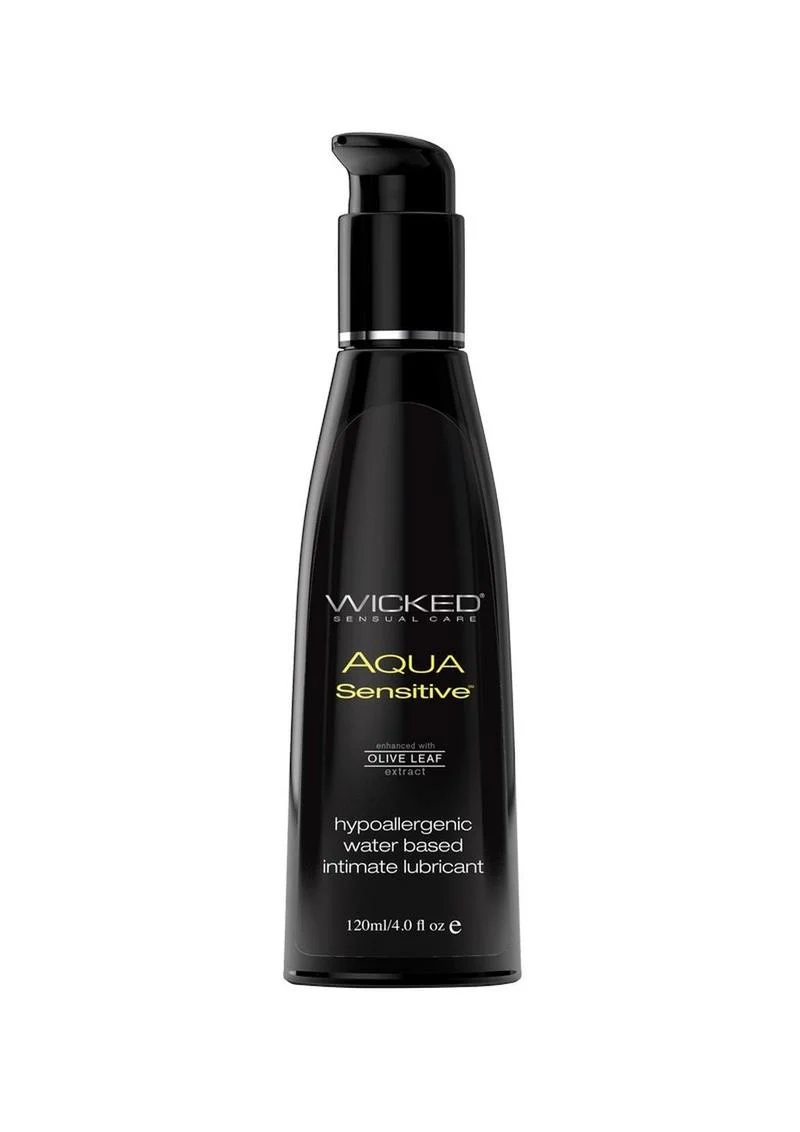 Wicked Aqua Water Based Sensitive Hypoallergenic Lubricant