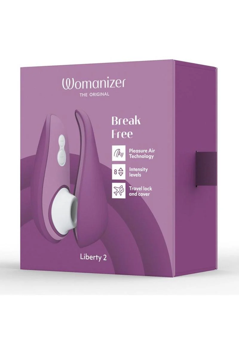 Womanizer Liberty 2 Rechargeable Silicone Clitoral Stimulator - Image 2