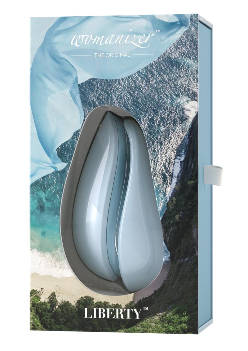 Womanizer Liberty Rechargeable Silicone Clitoral Stimulator - Image 2