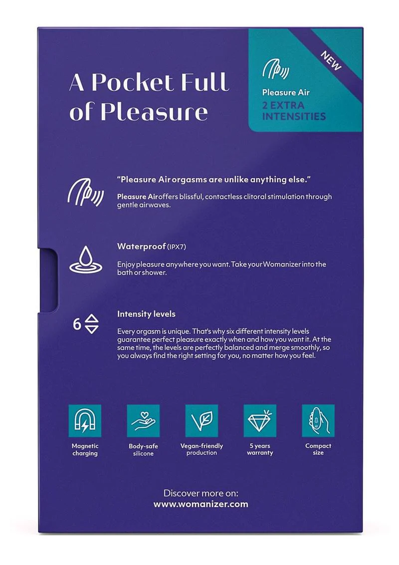 Womanizer Starlet 3 Rechargeable Silicone Clitoral Stimulator - Image 11
