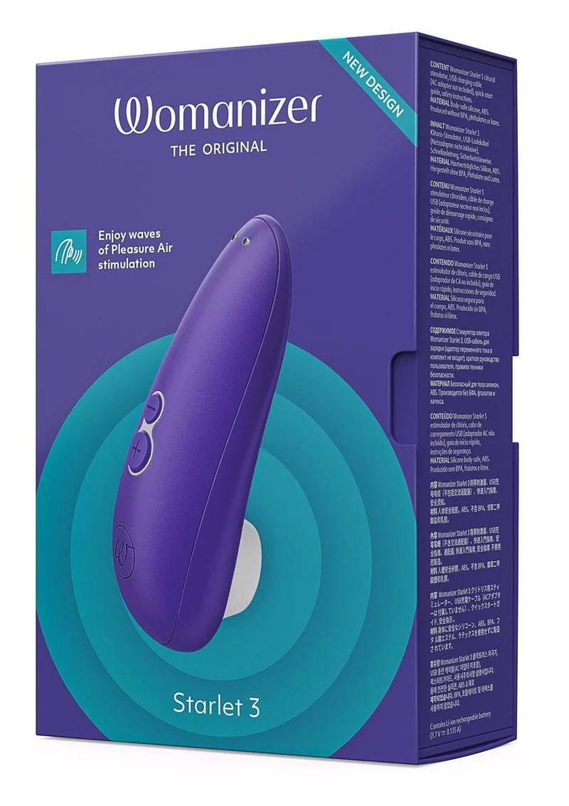 Womanizer Starlet 3 Rechargeable Silicone Clitoral Stimulator - Image 9