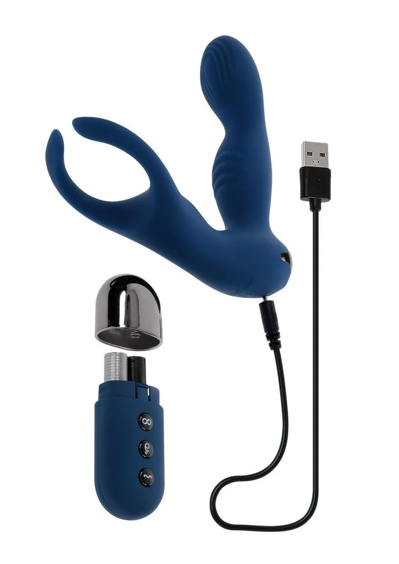 Zero Tolerance By All Means Rechargeable Silicone Anal Vibrator with Remote - Image 4