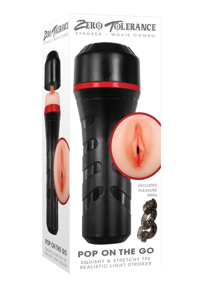 Zero Tolerance Pop On The Go Realistic Vagina Stroker - Image 2
