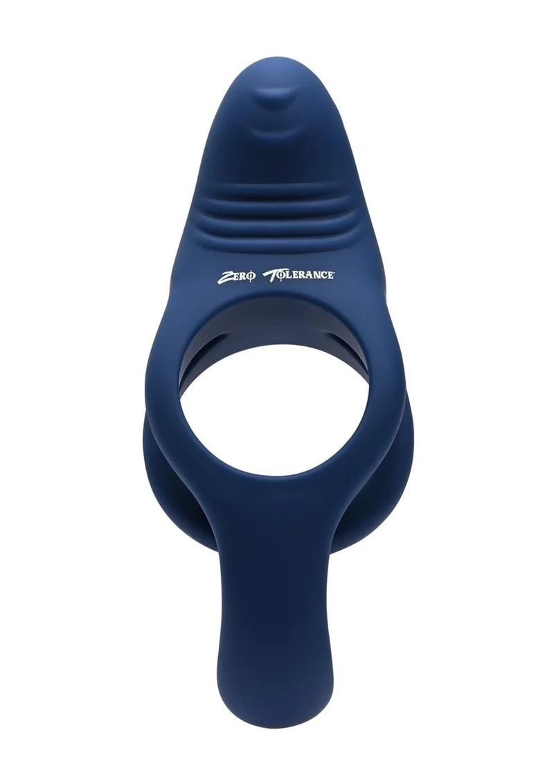 Zero Tolerance Ring Around The Rosy Rechargeable Silicone Double Cock Ring