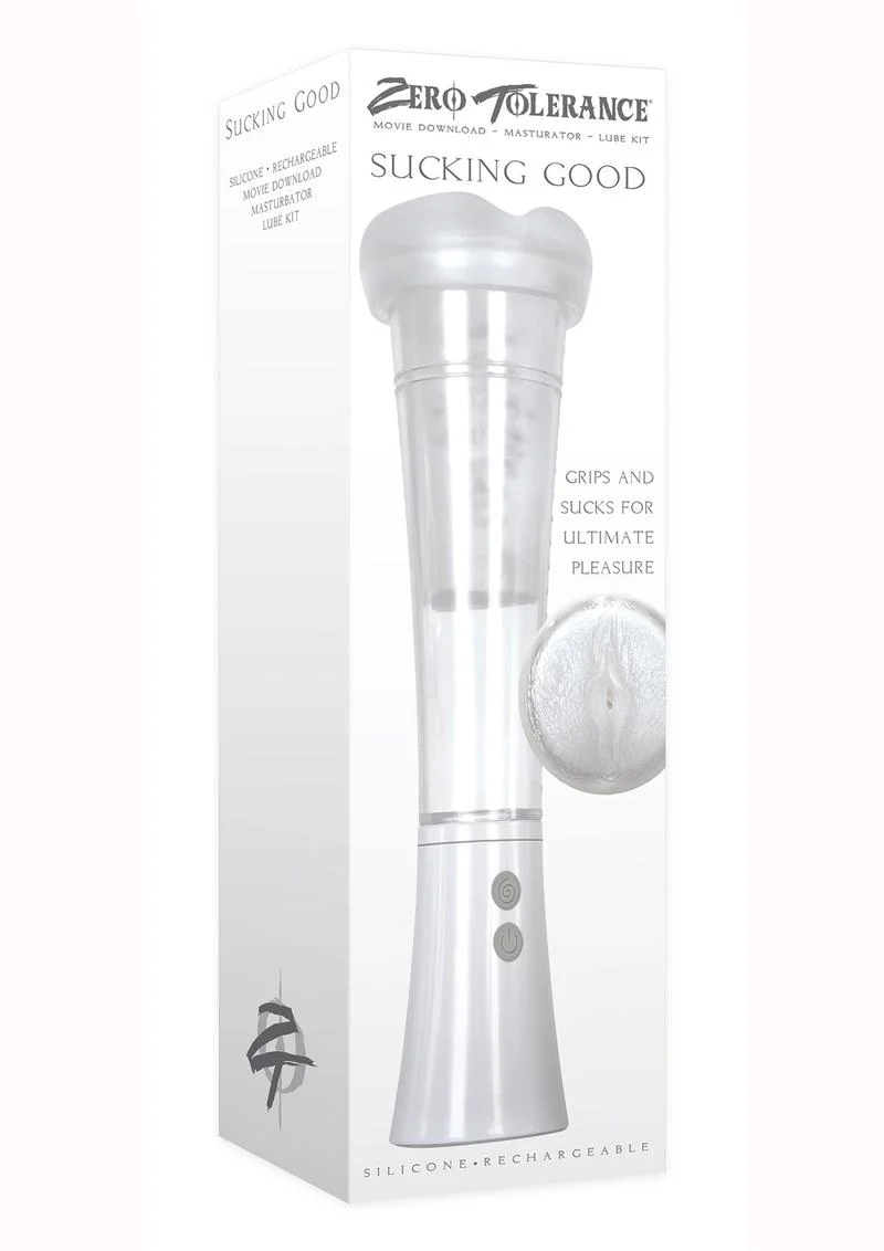 Zero Tolerance Sucking Good Rechargeable Vibrating Masturbator - Image 2