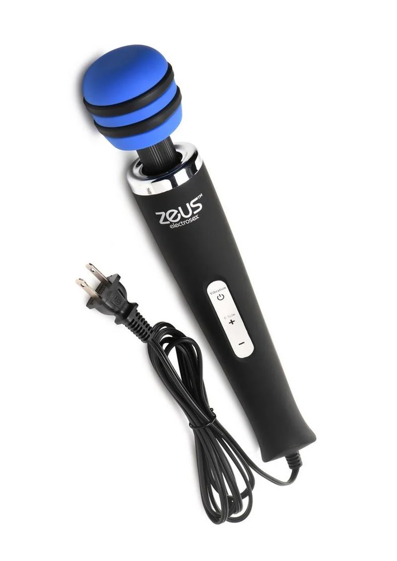 Zeus Electrosex E-Stim Vibrating Silicone Wand Massager - Image 3