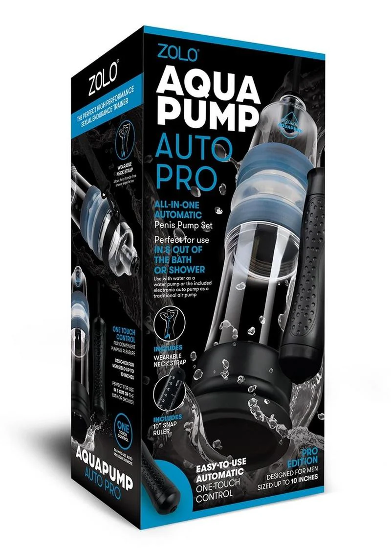 ZOLO Aquapump Auto Pro Silicone Penis Pump - Image 2
