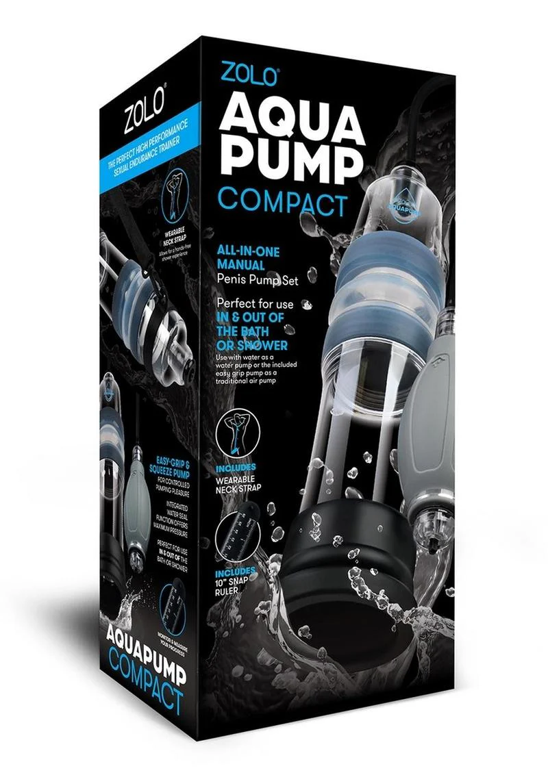 ZOLO Aquapump Compact Silicone Penis Pump - Image 2