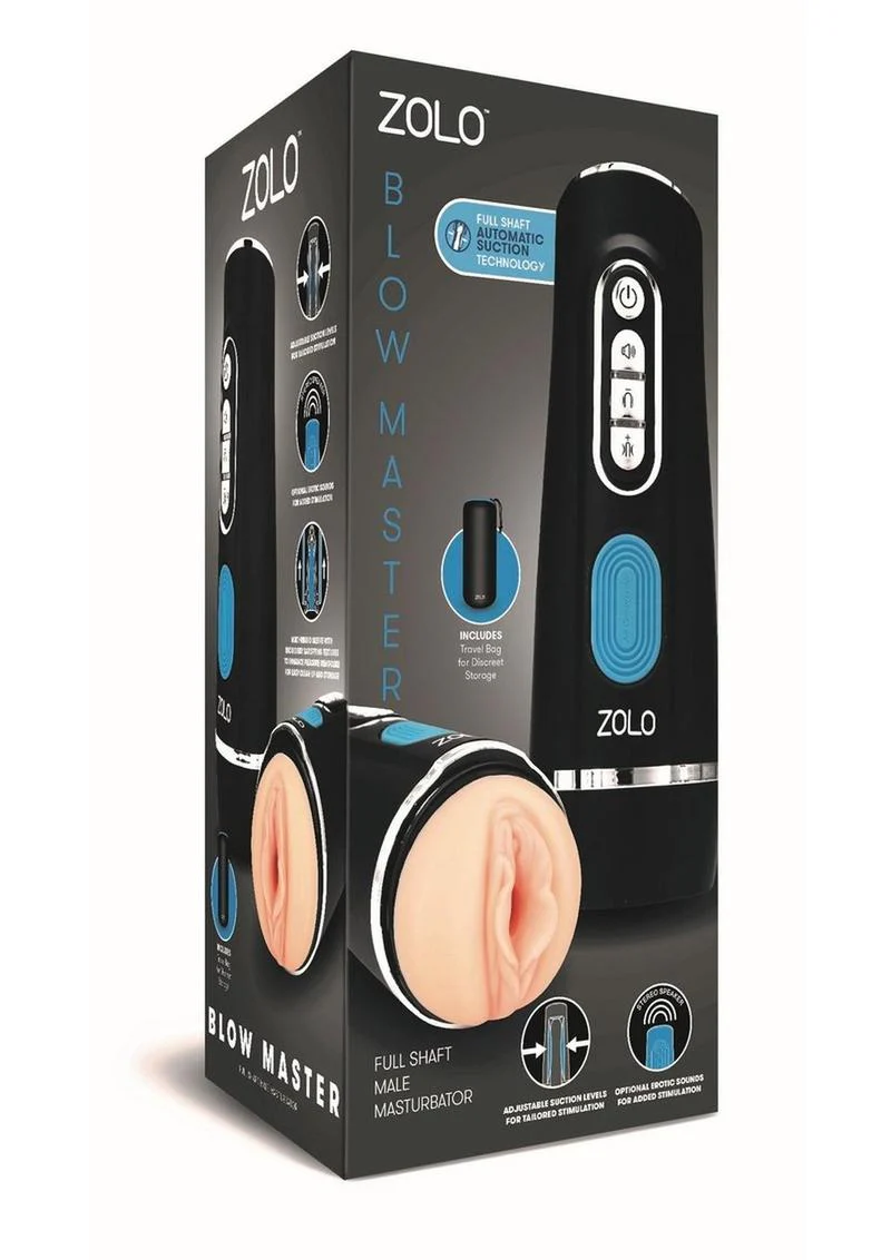 ZOLO Blow Master Rechargeable Silicone Masturbator - Image 2