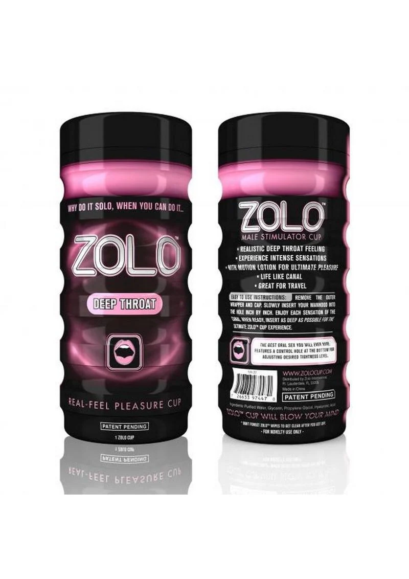 ZOLO Deep Throat Cup Masturbator - Image 3