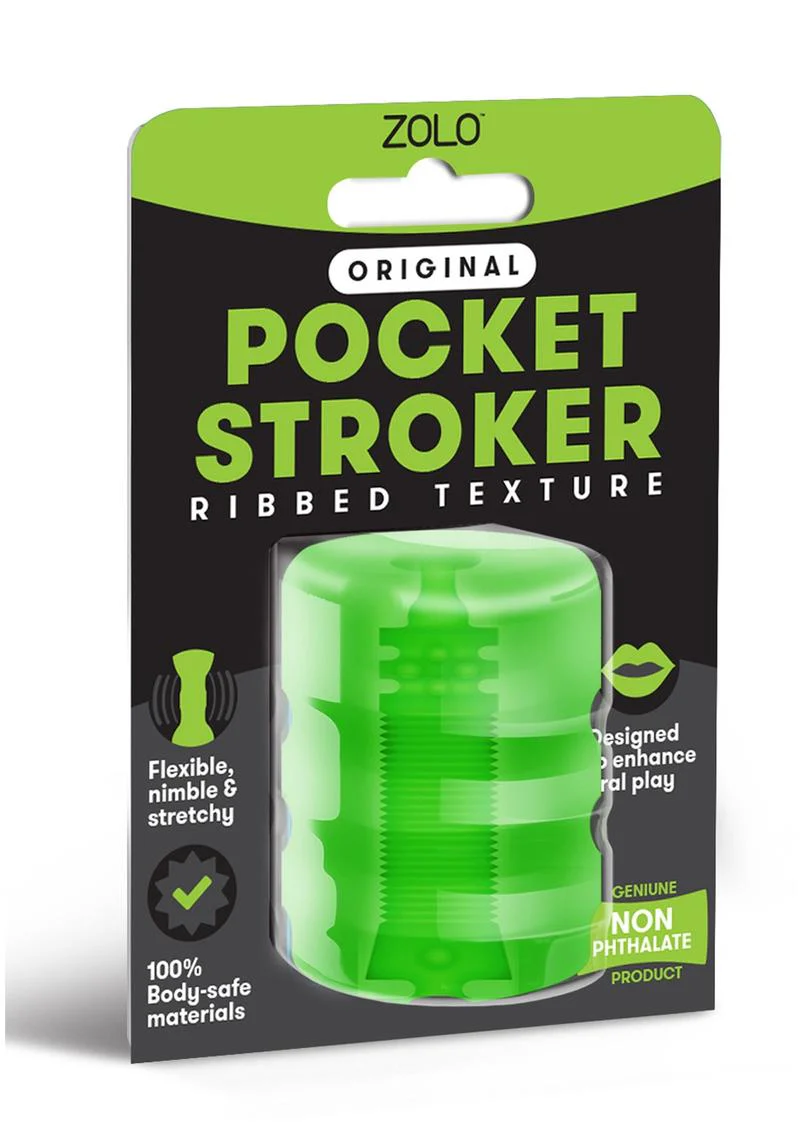 ZOLO Original Pocket Stoker Ribbed Texture - Mouth - Image 2