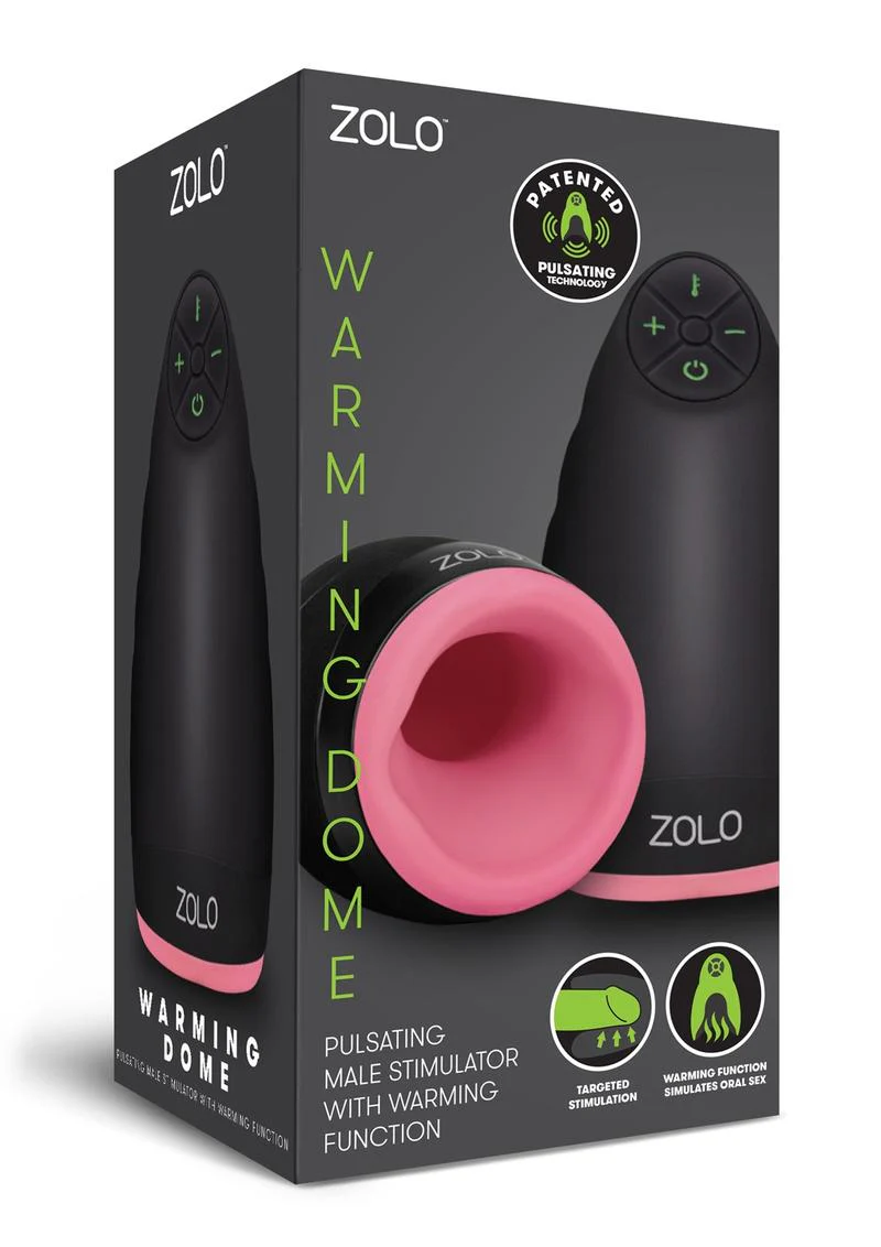 ZOLO Warming Dome Rechargeable Vibrating Masturbator - Image 2